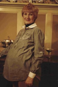 Mom pregnant with me, 1981.