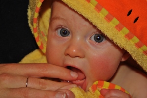 tyler first tooth