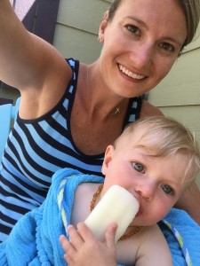 And sharing popsicles on the porch.