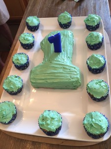 Party smash cake.