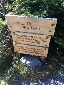 Saturday was beautiful and we set out for a long day in the mountains. We planned to hike the Long Trail from the top of the toll road to the summit of Mt Mansfield.