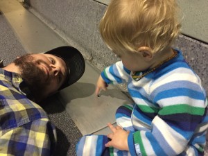 Waiting to catch our redeye out of Denver...
